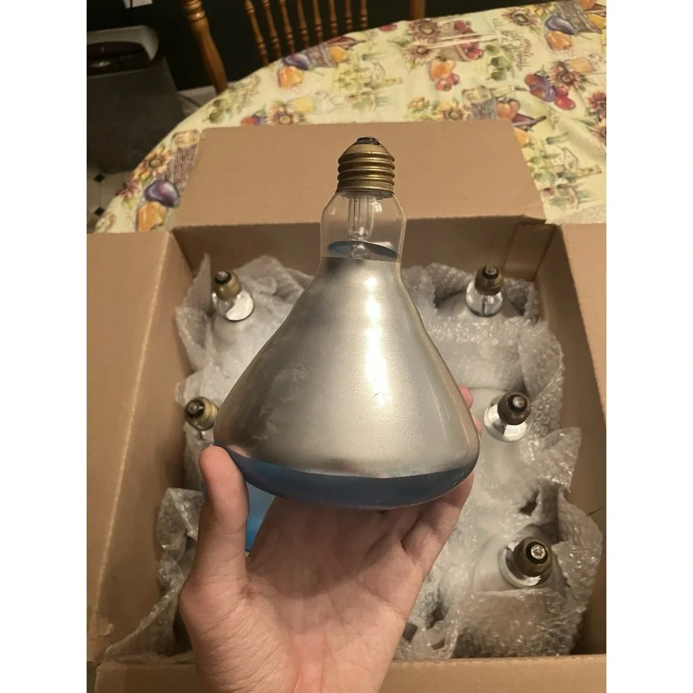 Lot Of (11) 120 WATT Long Life VINTAGE Spot LIGHT BULBS 130V USA
